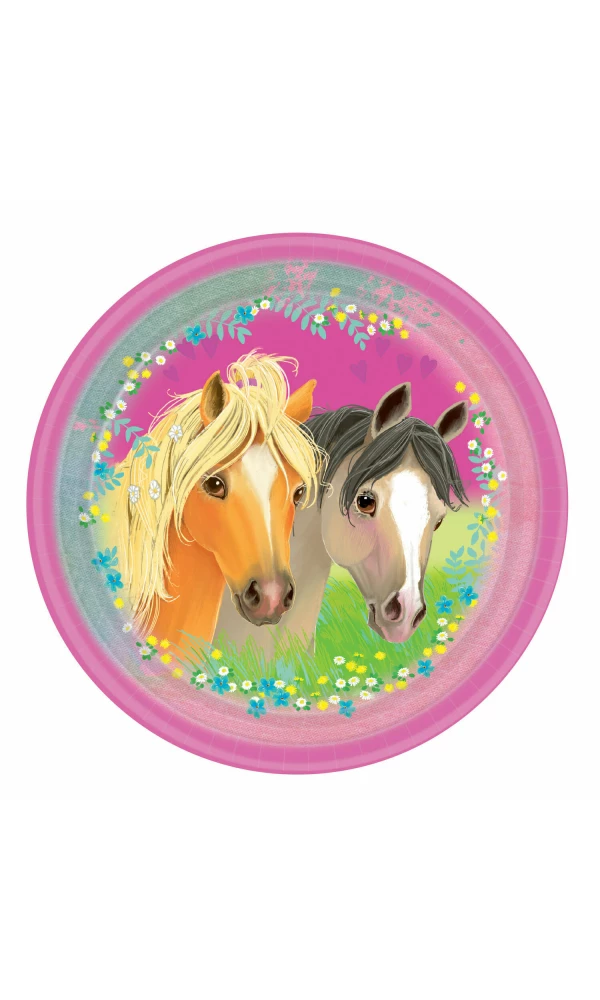 Pretty Pony Paper Plates 22.8cm - 8pk