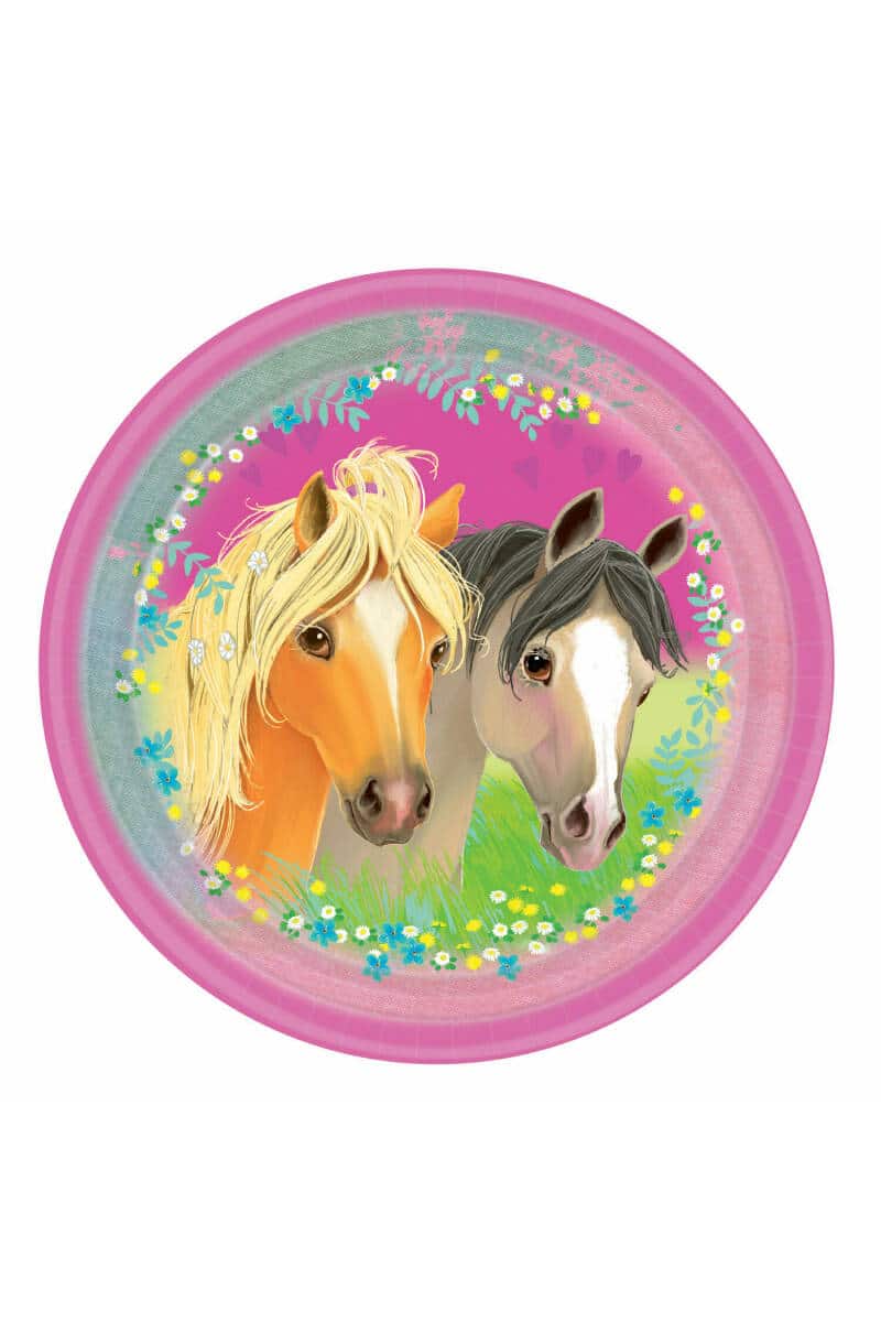 Pretty Pony Paper Plates 22.8cm - 8pk