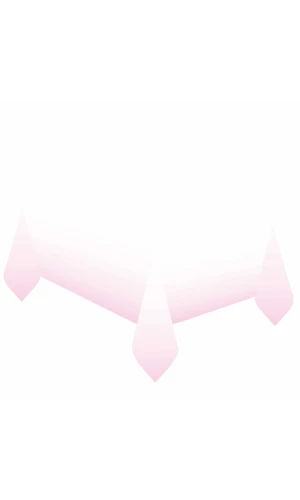 1st Birthday Pink Ombre Paper Tablecover - 120 x 180cm
