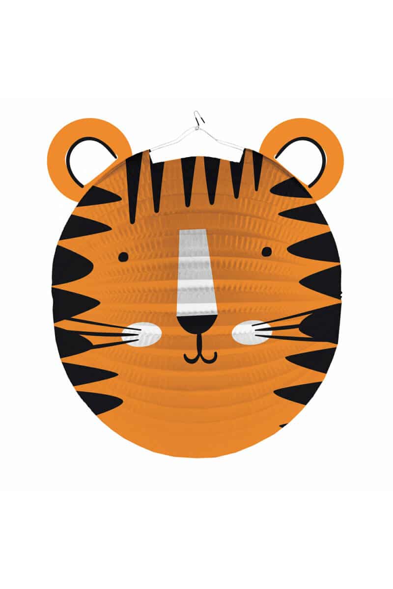 Get Wild Paper Tiger Lantern - 25cm