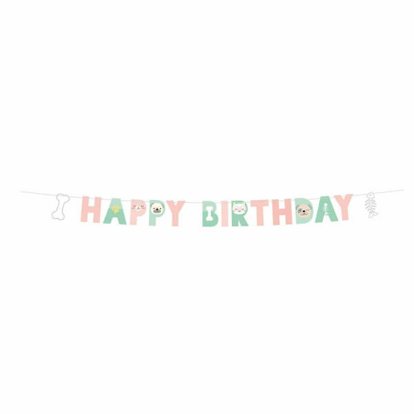 Hello Pets Letter Banner - 180 x 15cm