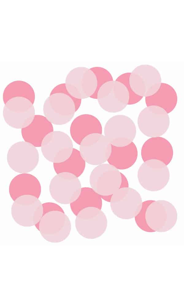 The Big Reveal Pink Paper Confetti - 22g