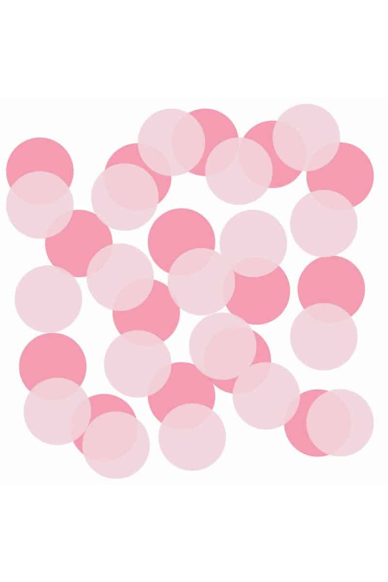 The Big Reveal Pink Paper Confetti - 22g