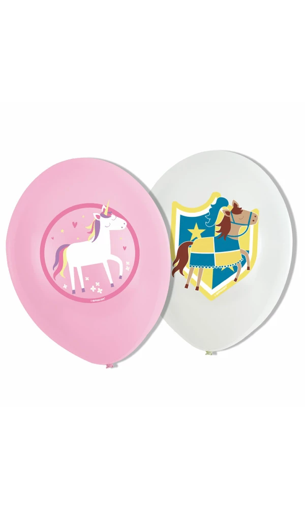 Princess & Knight Latex Balloons 27,5cm/11'' - 6pk