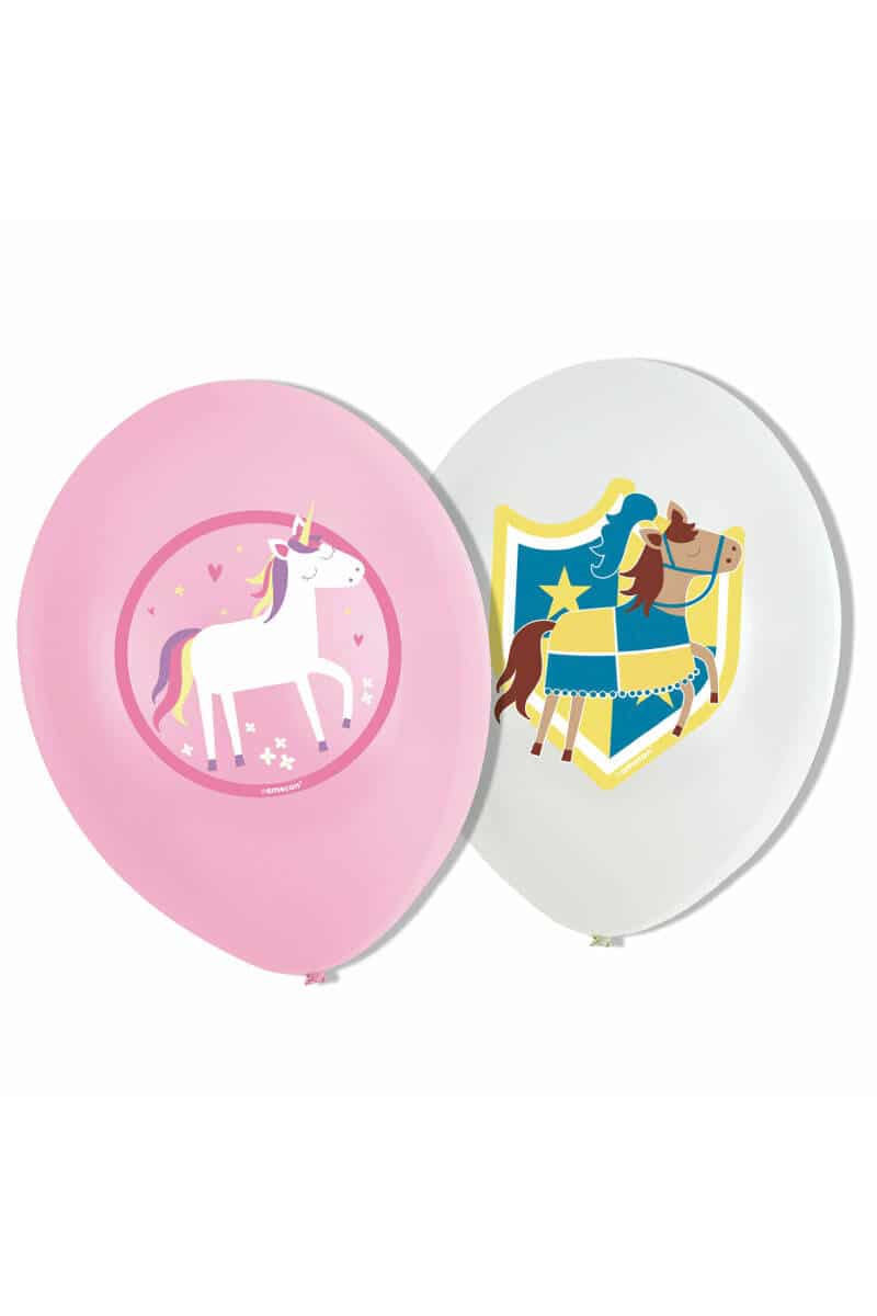 Princess & Knight Latex Balloons 27,5cm/11'' - 6pk