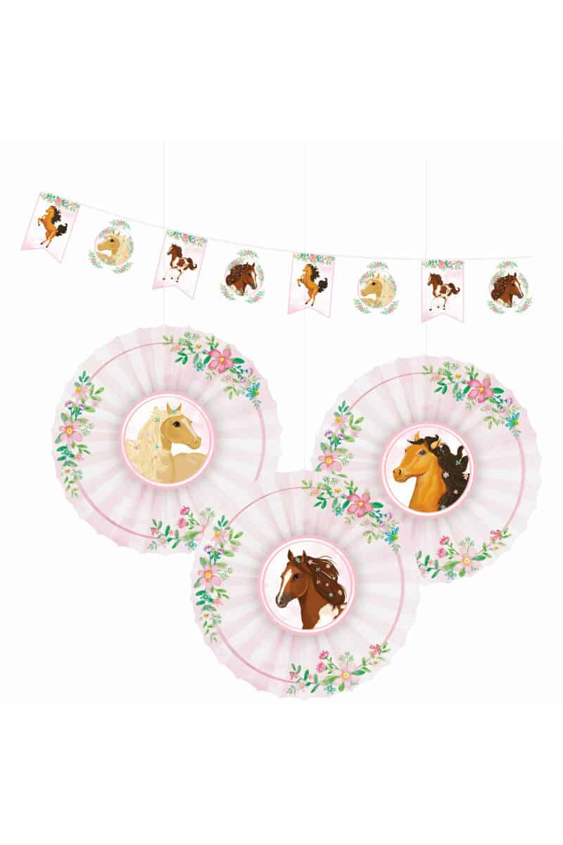 Beautiful Horses Decoration Kit - 4pk