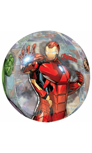 Marvel Avengers Power Unite Orbz  Foil Balloon - 38cm x 40cm