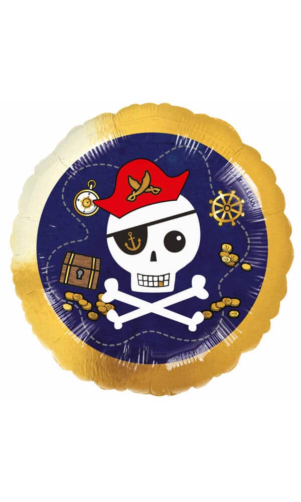 Pirates Map Foil Balloon - 34cm