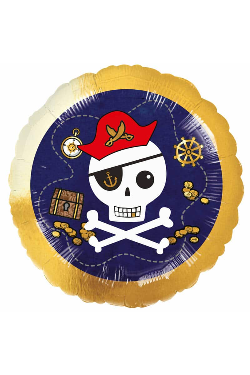 Pirates Map Foil Balloon - 34cm
