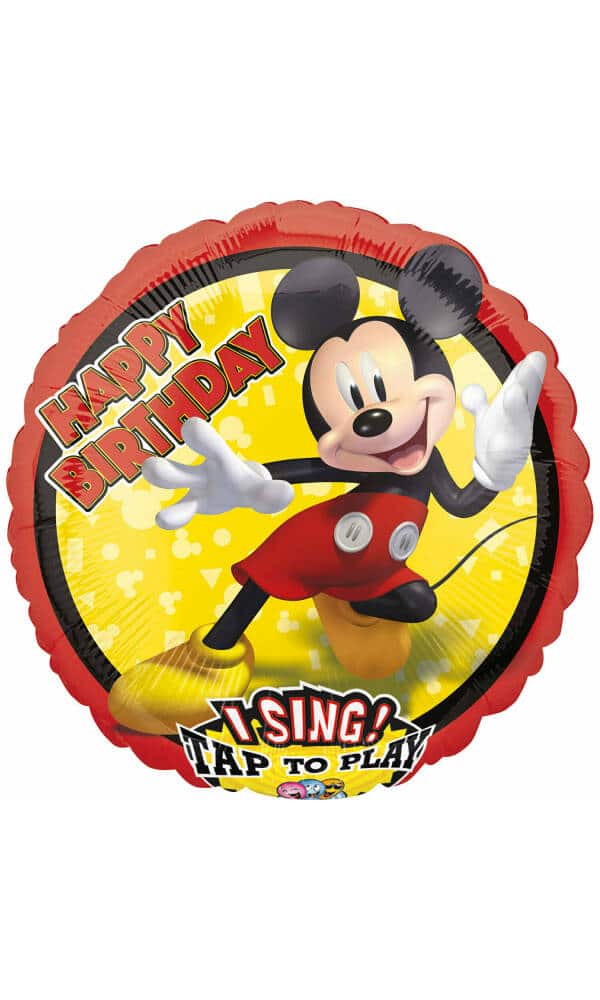 Sing-A-Tune Mickry Mouse Forever Foil Balloon - 71 x 71cm