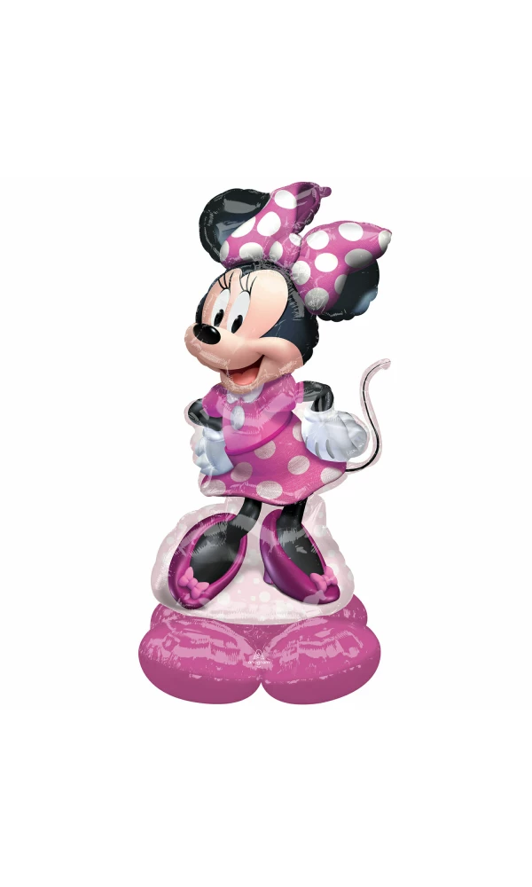 AirLoonz Minnie Mouse Foil Balloon - 83cm x 122cm - Air Fill Only