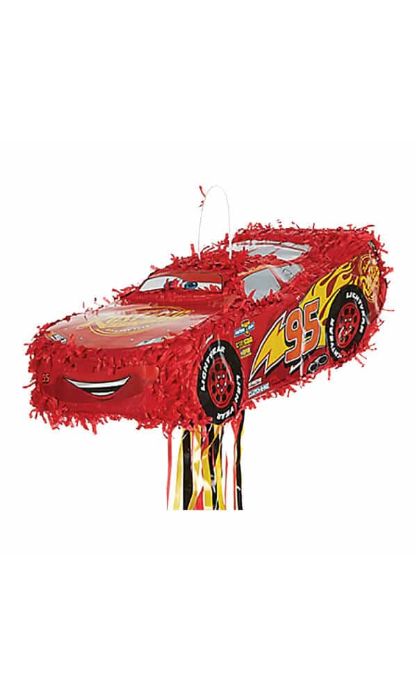 Pull Pinata Lightning McQueen - 46.2 x 16.4 x 18.7cm