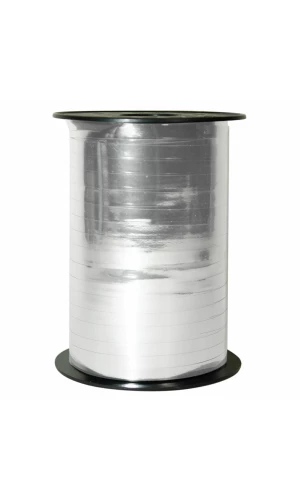 Balloon Ribbon Metallic Silver - 5mm x 230m