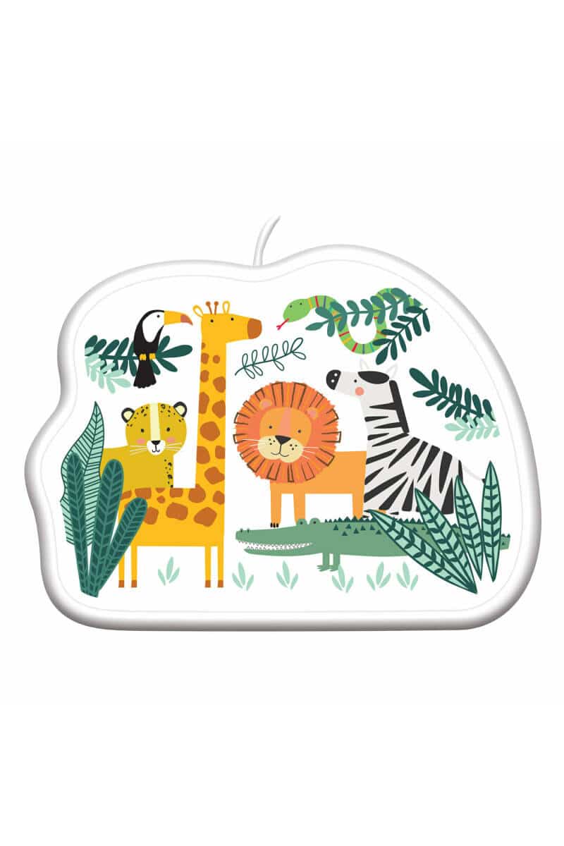Get Wild Birthday Candle
