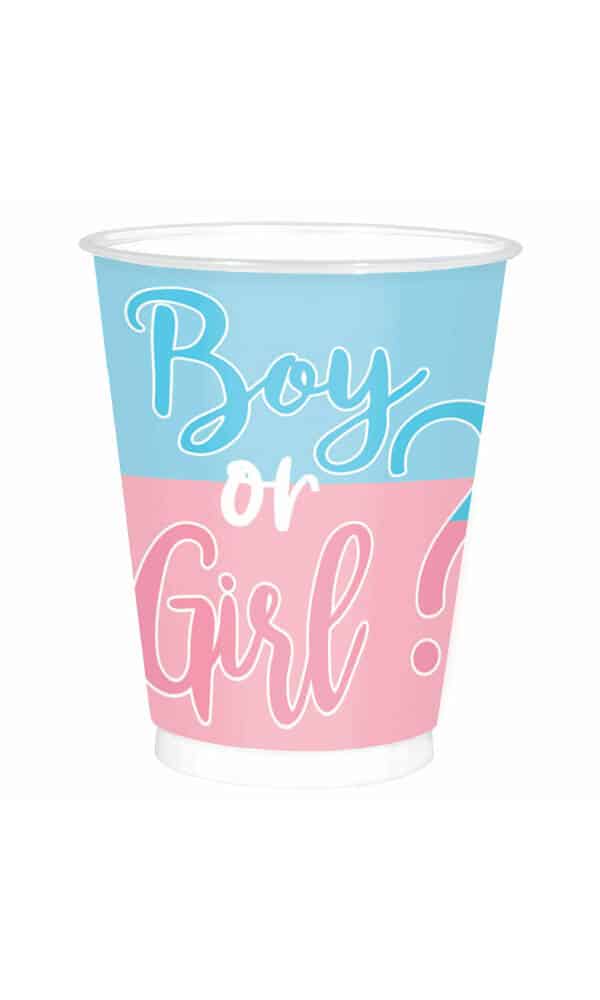The Big Reveal Paper Cups 250ml - 8pk