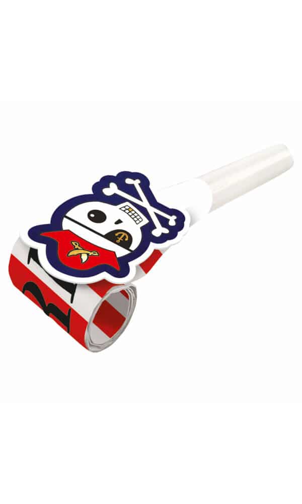 Pirates Map Party Blowouts 30cm - 8pk