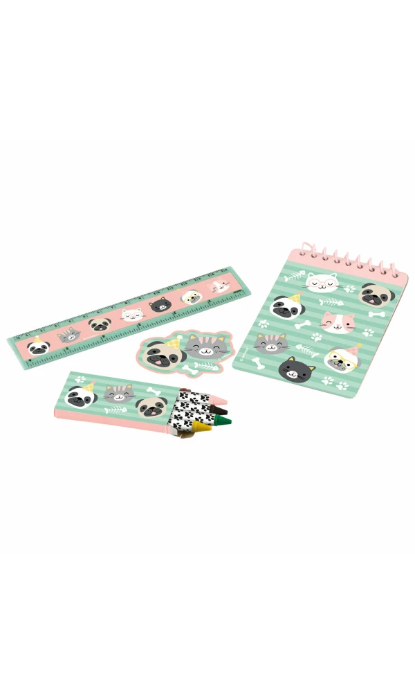 Hello Pets Stationary Party Favour Set -  24 Pieces