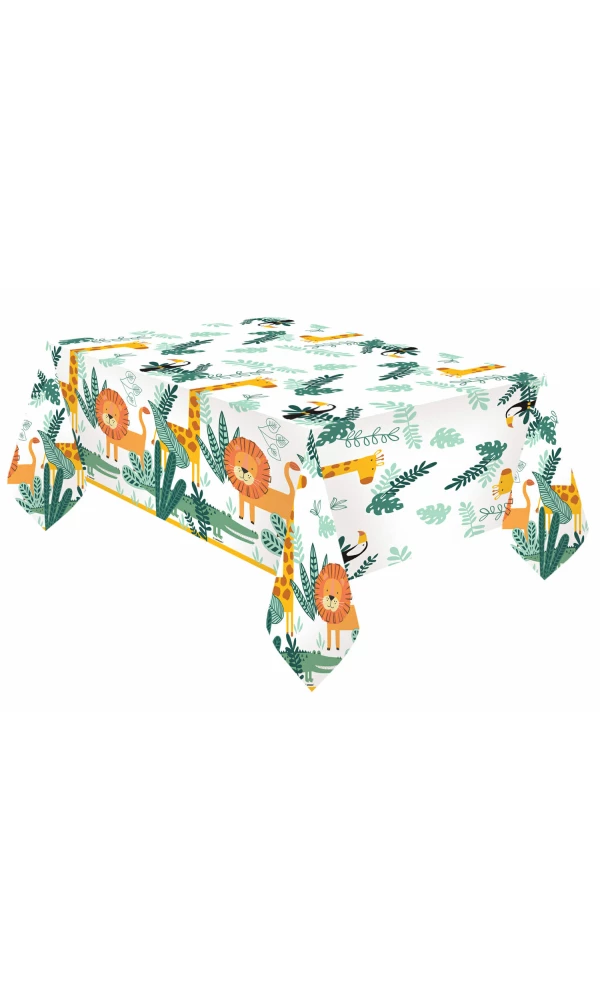 Get Wild Paper Tablecover - 120 x 180cm