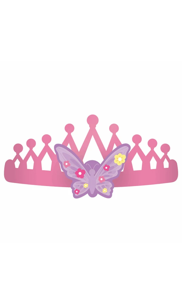 Princess Party Tiaras - 8pk