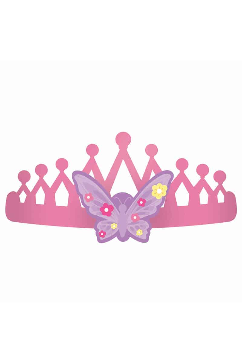 Princess Party Tiaras - 8pk