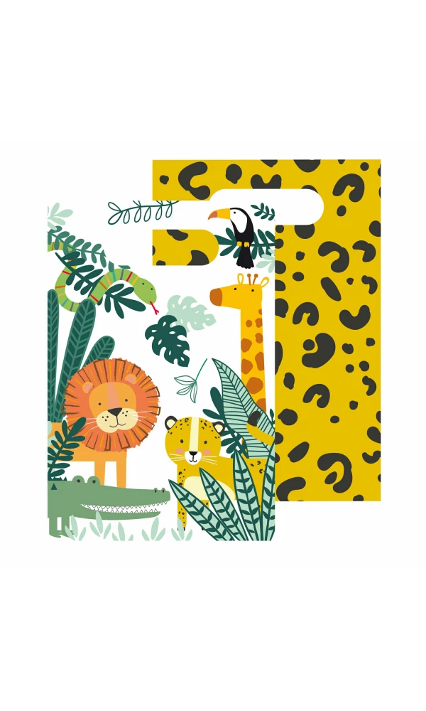 Get Wild Paper Bags - 8pk