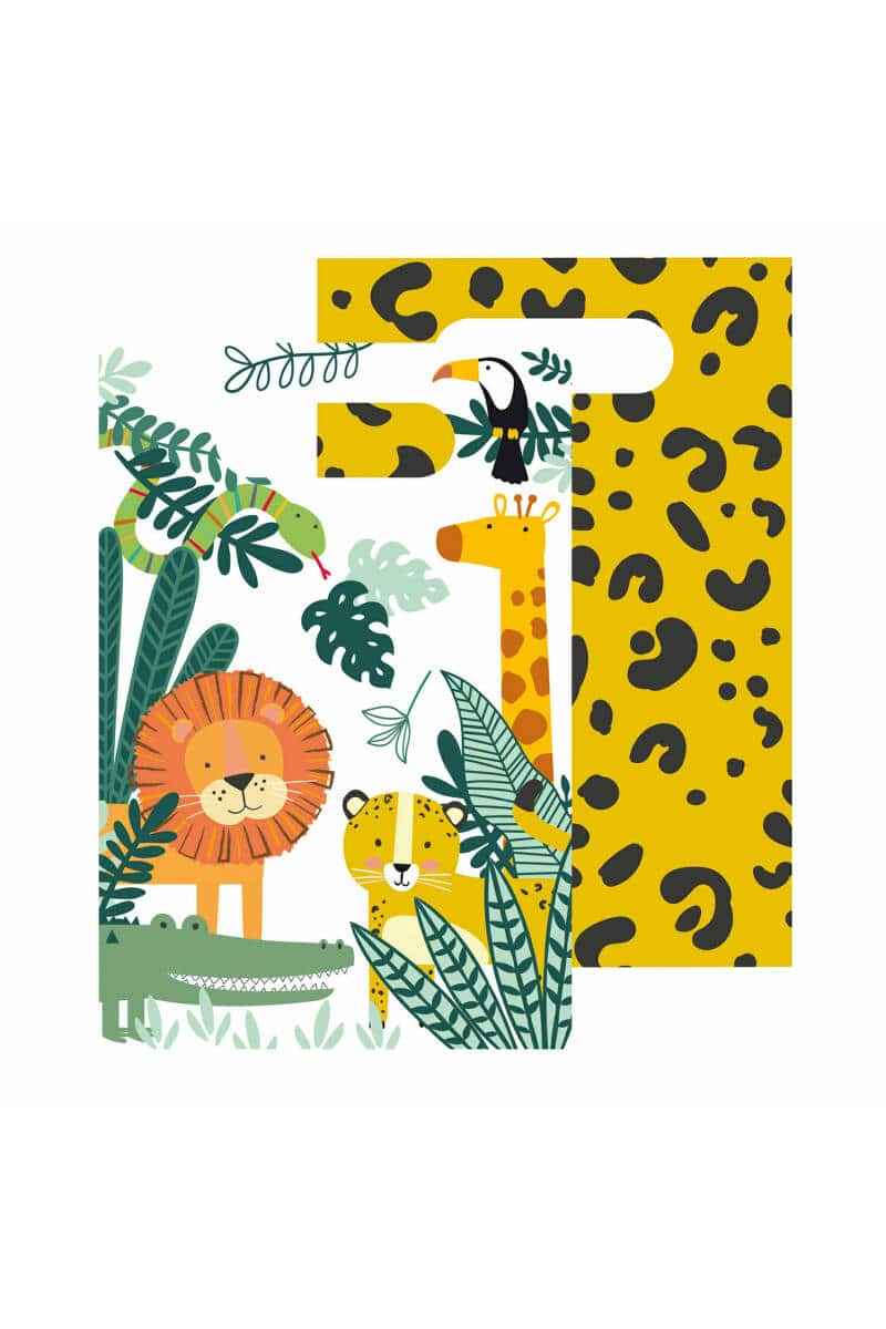 Get Wild Paper Bags - 8pk