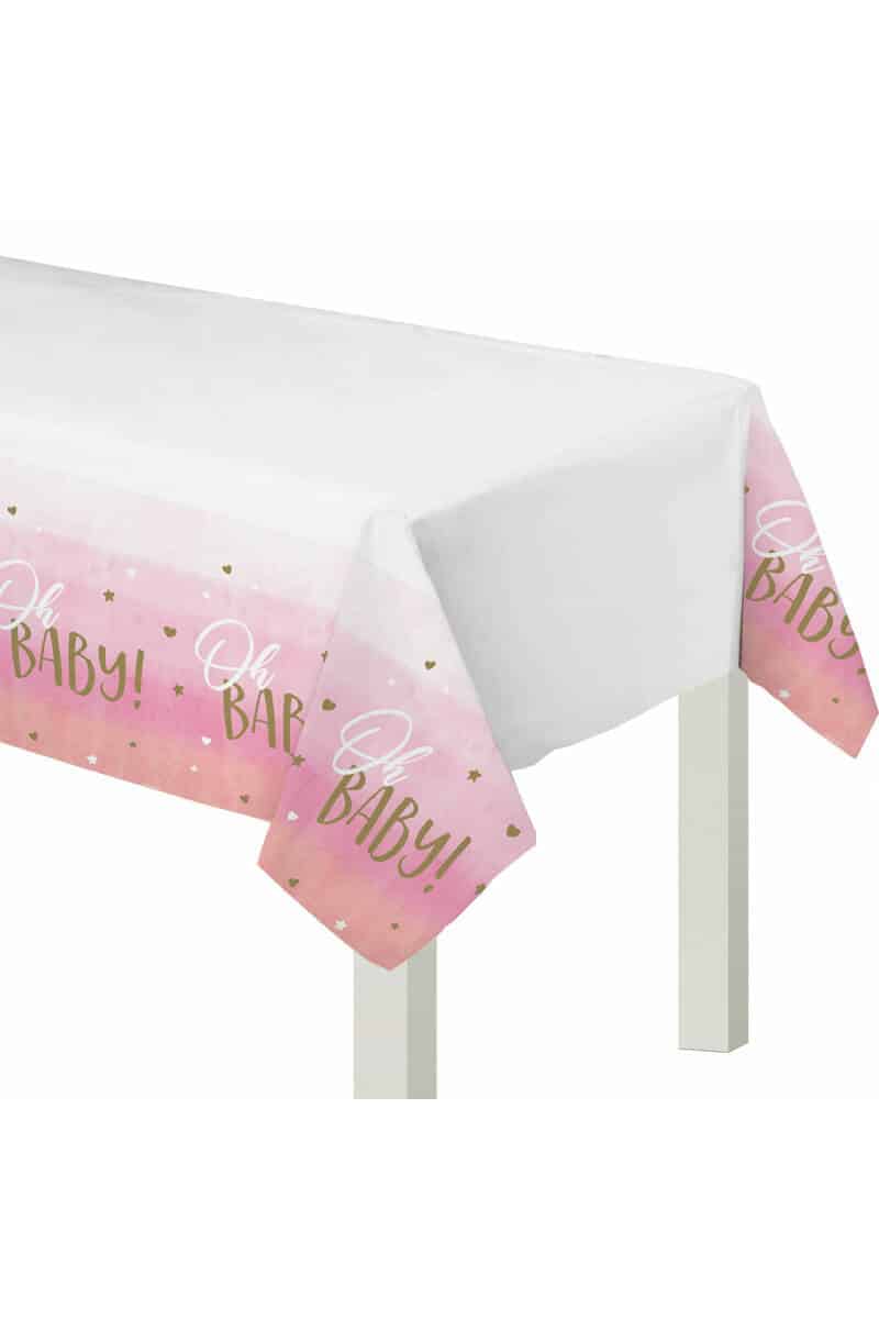Oh Baby Girl Tablecover - 137 x 259cm