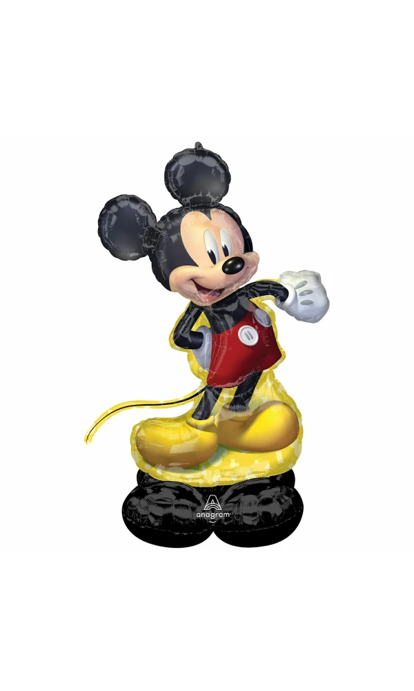 AirLoonz Mickey Mouse Foil Balloon - 83cm x 132cm - Air Fill Only
