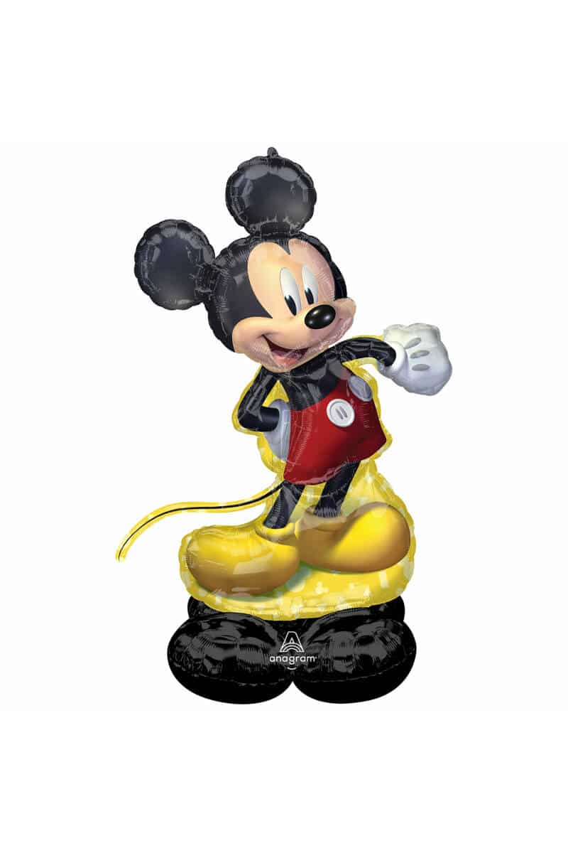 AirLoonz Mickey Mouse Foil Balloon - 83cm x 132cm - Air Fill Only