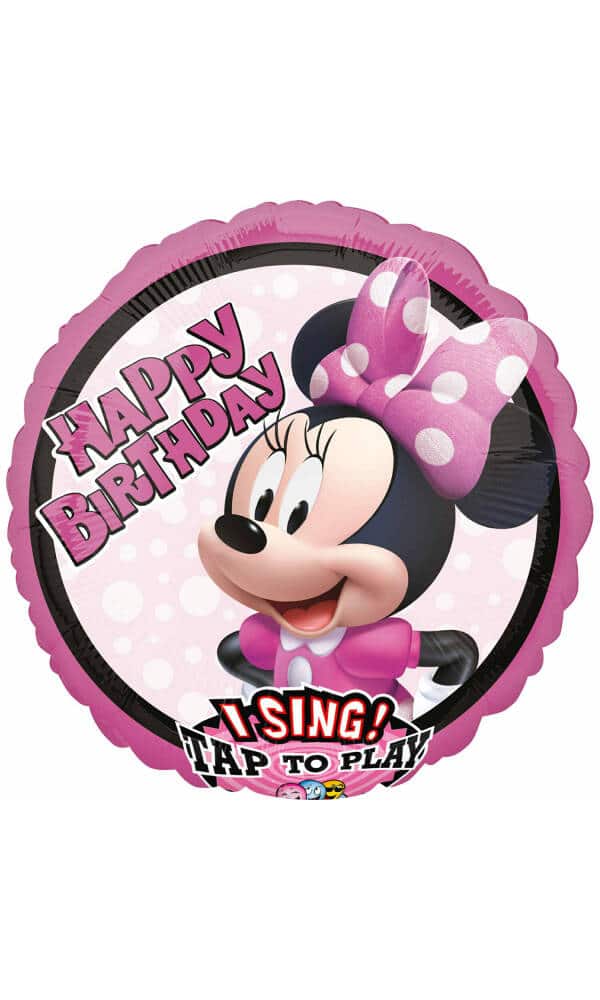Sing-A-Tune Minnie Mouse Forever Foil Balloon - 71 x 71cm