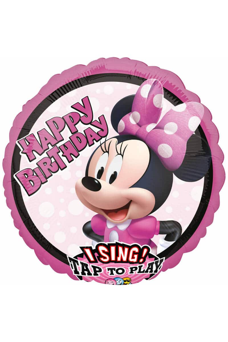 Sing-A-Tune Minnie Mouse Forever Foil Balloon - 71 x 71cm