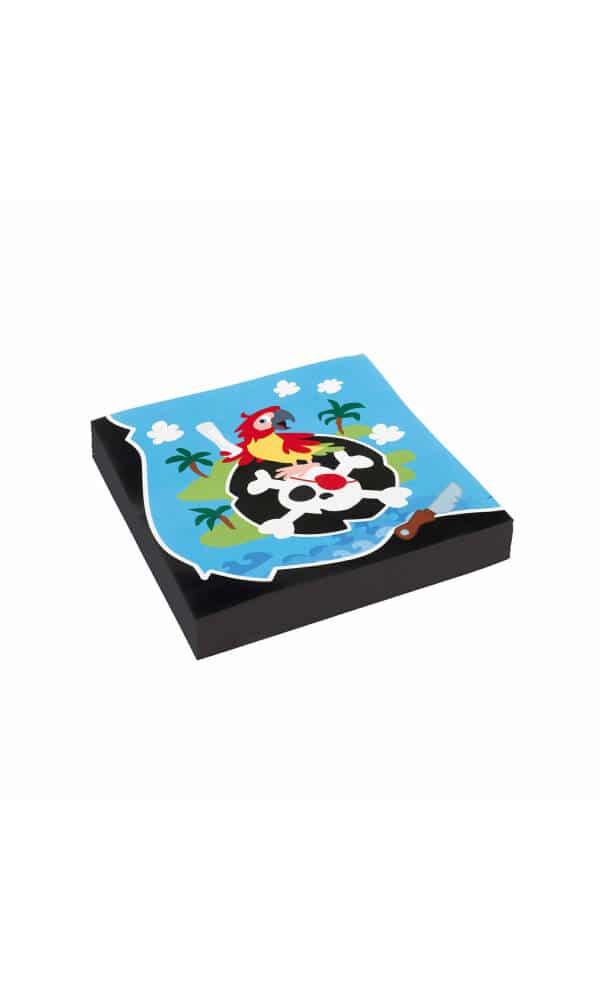 Pirate Napkins 33 x 33cm - 20pk