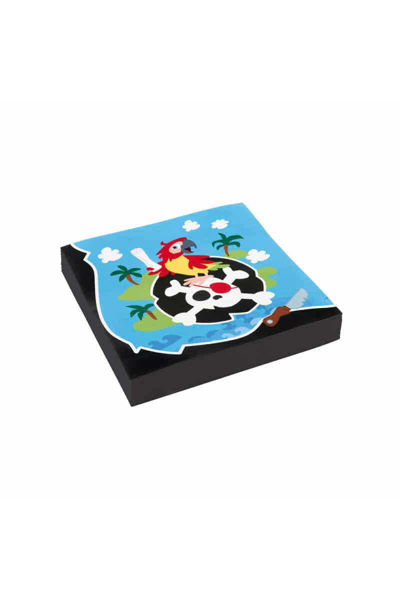 Pirate Napkins 33 x 33cm - 20pk