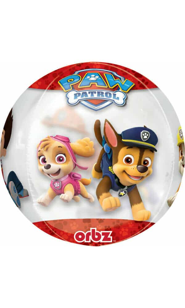 Orbz "Paw Patrol Chase & Marshall" Foil Balloon - 38 x 40cm