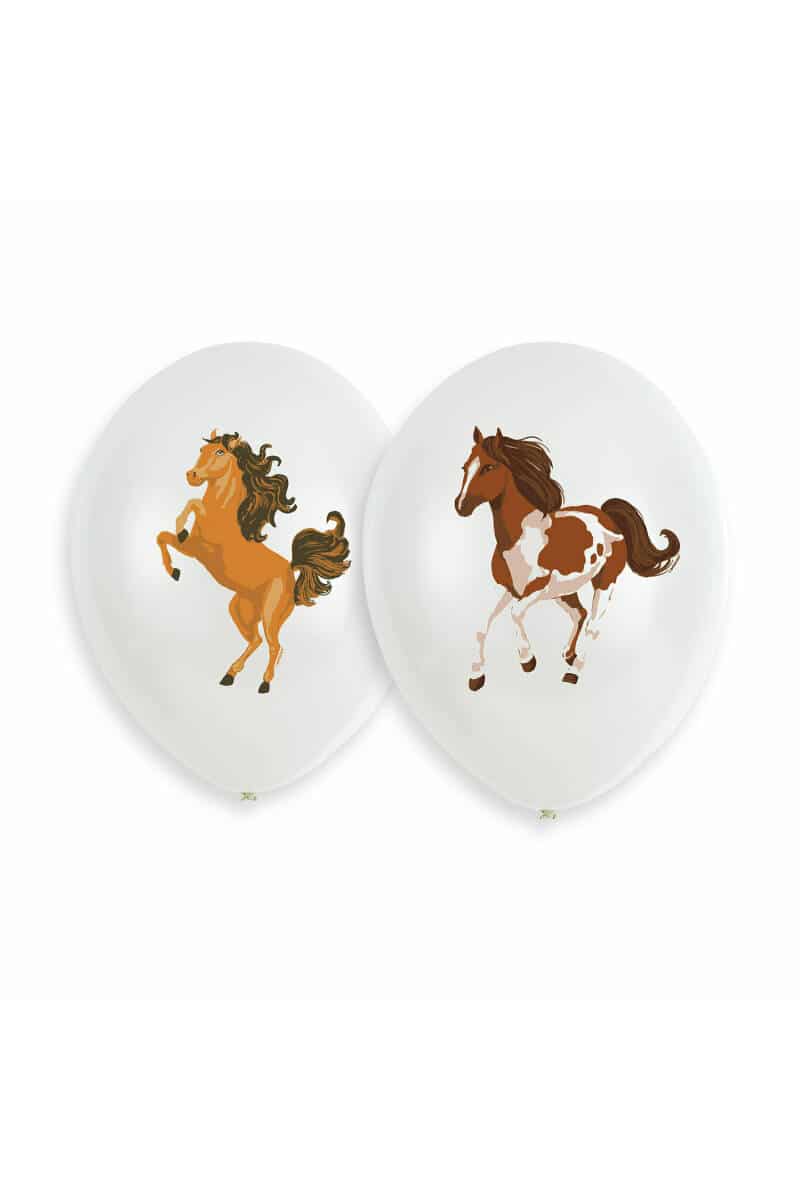 Beautiful Horses Latex Balloons 27cm/11" - 6pk