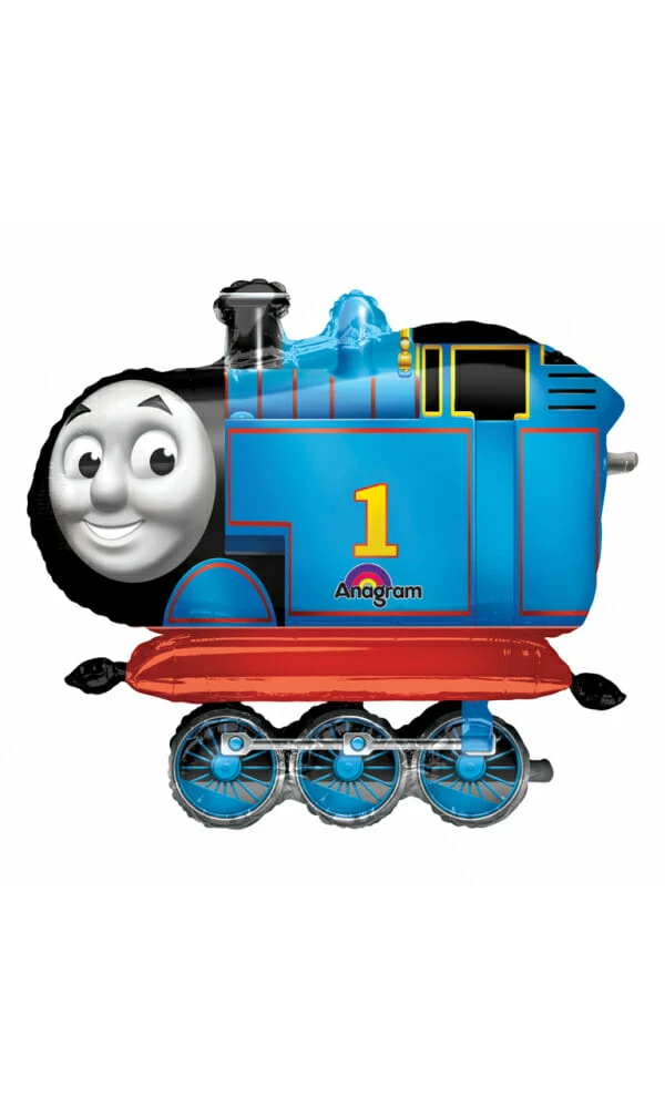 AirWalkers "Thomas the Tank" Foil Balloon - 91 x 78cm