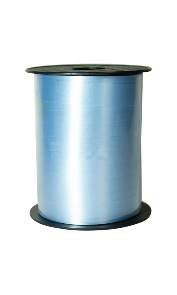Balloon Ribbon Wide Pastel Blue - 15mm x 100m
