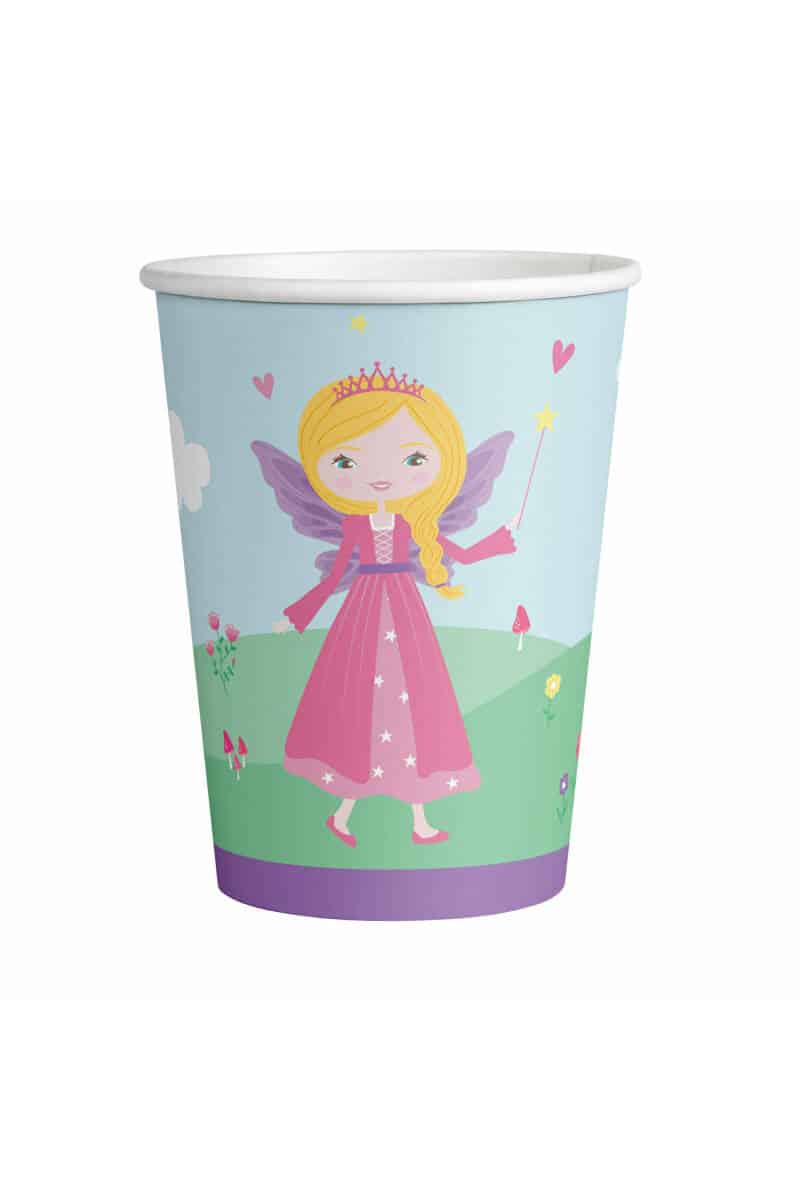 Princess Paper Cups 250ml - 8pk