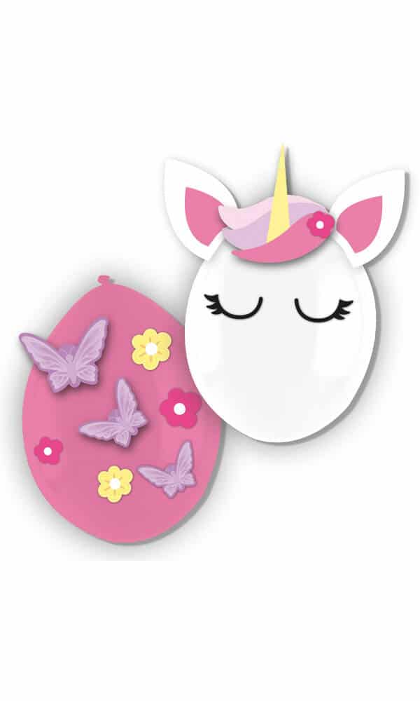 Princess Latex Balloons 14'' with Paper Additions - 3pk