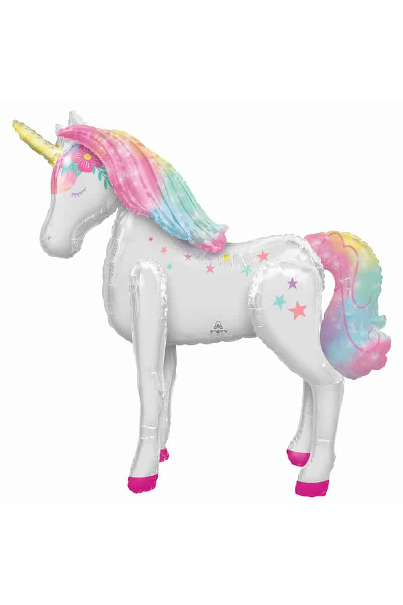 Airwalker Enchanted Unicorn Foil Balloon - 106cm x 116cm