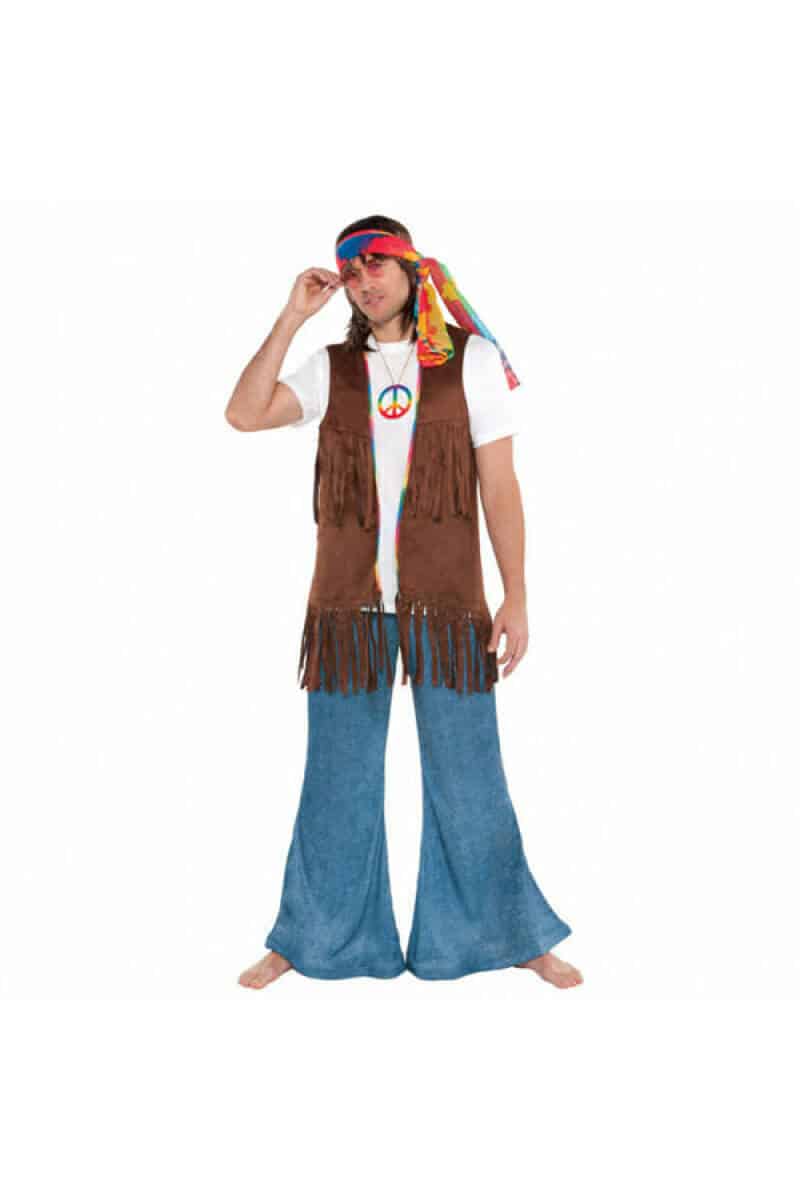 Vest Hippie Peace Long - One Size