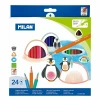 Triangular Colour Pencils - 24pk