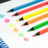 Black Wood Fluo Pencils - 6pk