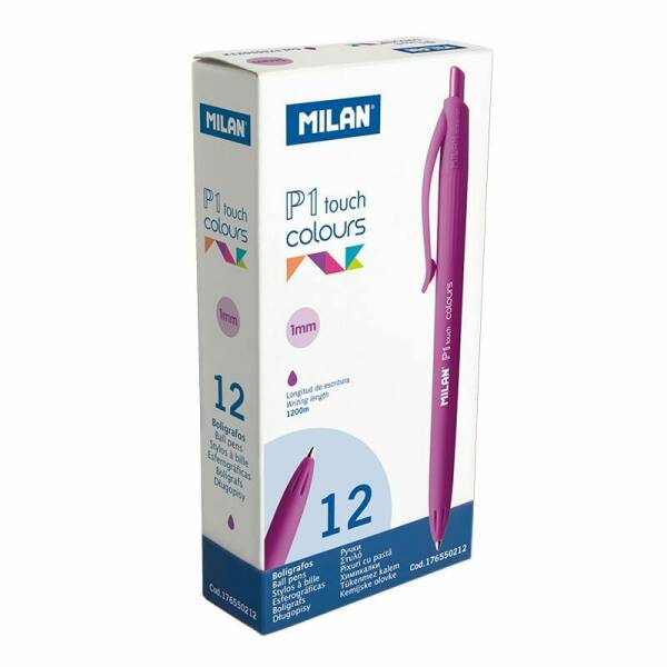 Purple Ball Pens P1 Touch Coloured Pen