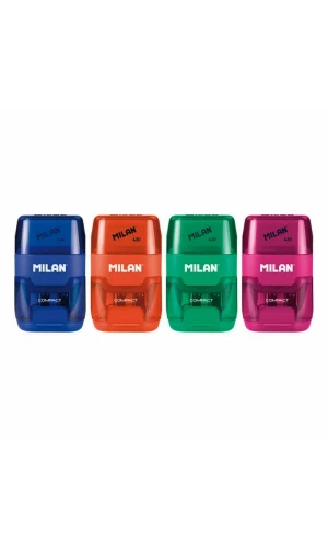 16 Sharpener + Eraser Compact