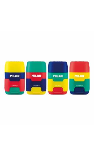 Sharpener + Eraser Compact Mix