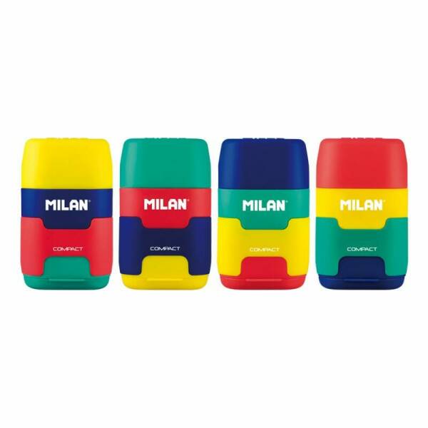 Sharpener + Eraser Compact Mix