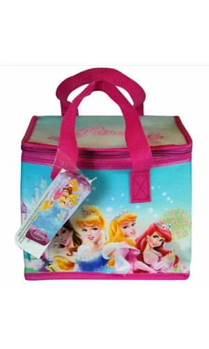 Non-Woven Cooler Lunch Bag, Princess - 18.8x14.99x2.79cm