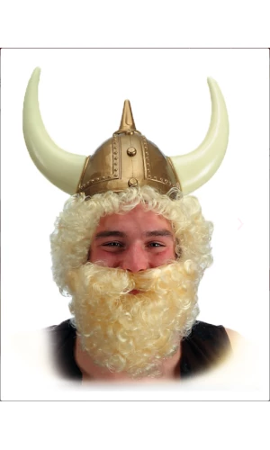 Curly Blonde Beard (Beard Only) - Adult Size