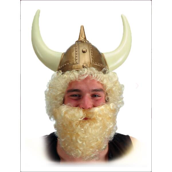 Curly Blonde Beard (Beard Only) - Adult Size